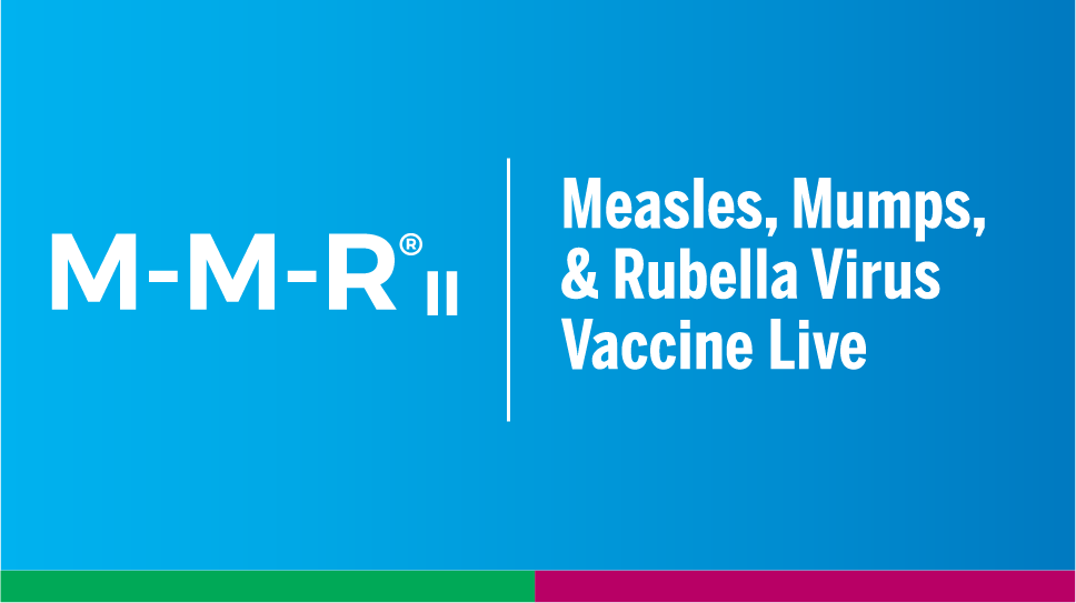 M-M-R®II (Measles, Mumps, and Rubella Virus Vaccine Live) Logo