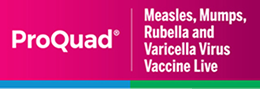 ProQuad® (Measles, Mumps, Rubella and Varicella Virus Vaccine Live) Logo ProQuad® (Measles, Mumps, Rubella and Varicella Virus Vaccine Live) Logo