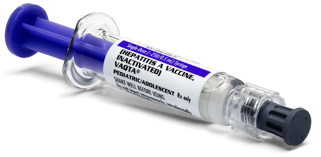 Prefilled Syringe of VAQTA® (Hepatitis A Vaccine, Inactivated) for Children and Adolescents