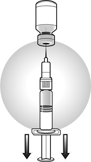 How to Withdraw the Reconstituted Vaccine