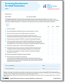 10 Questions to Help You Determine Which Vaccines a Patient May Be Eligible for That Day