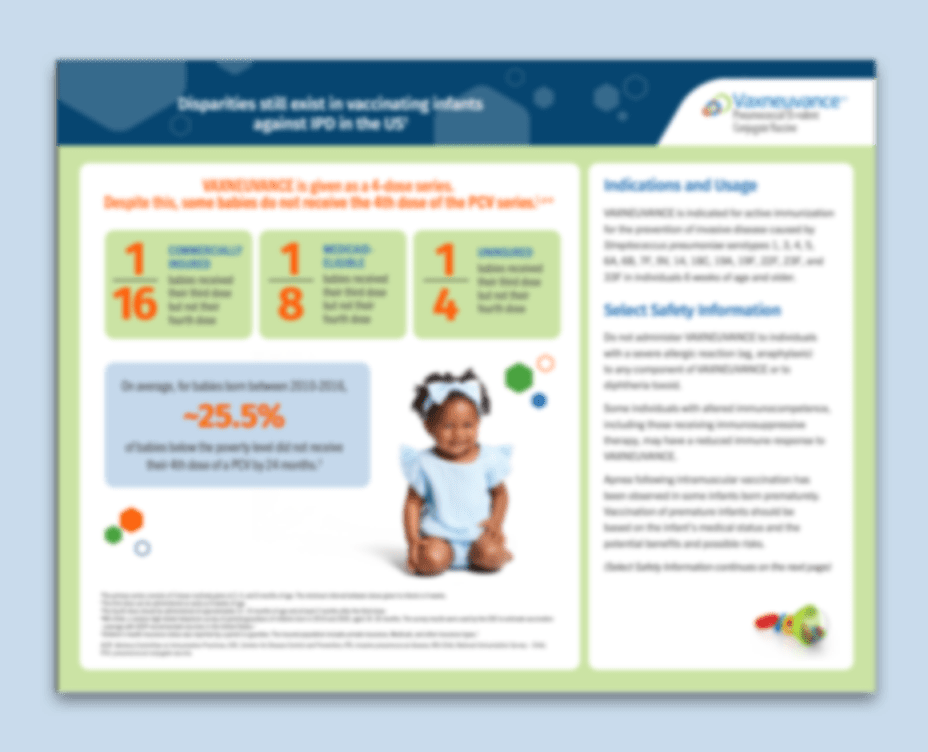 Image of Health Care Provider Resource on Disparities in IPD Vaccination